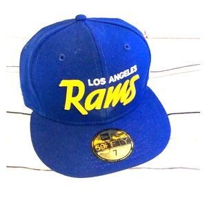 NWT LA RAMS ERA FITTED HAT